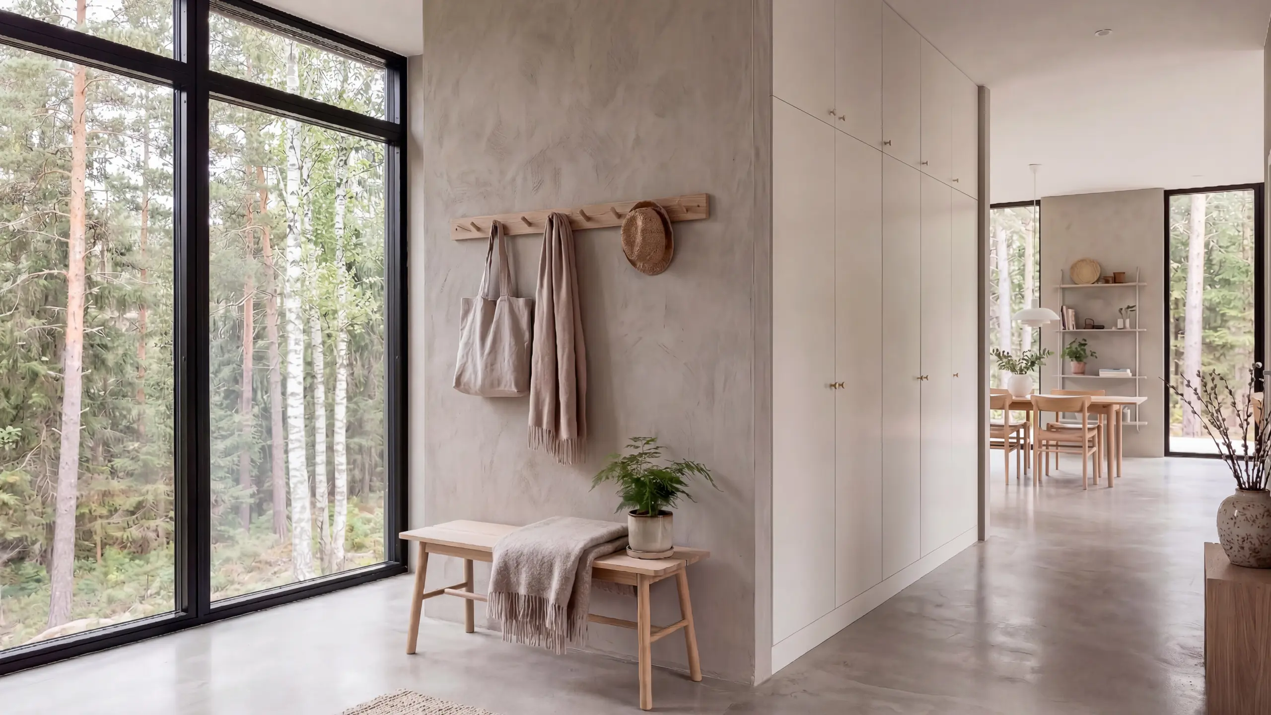 Garderobsdörrar till IKEA Pax med måttanpassade fronter i valfri färg och ek från Sankt George