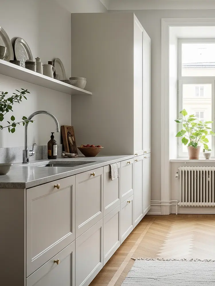 Duo dubbla ramar i vitt