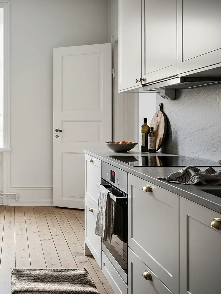 Studio köksluckor med 55 mm ram